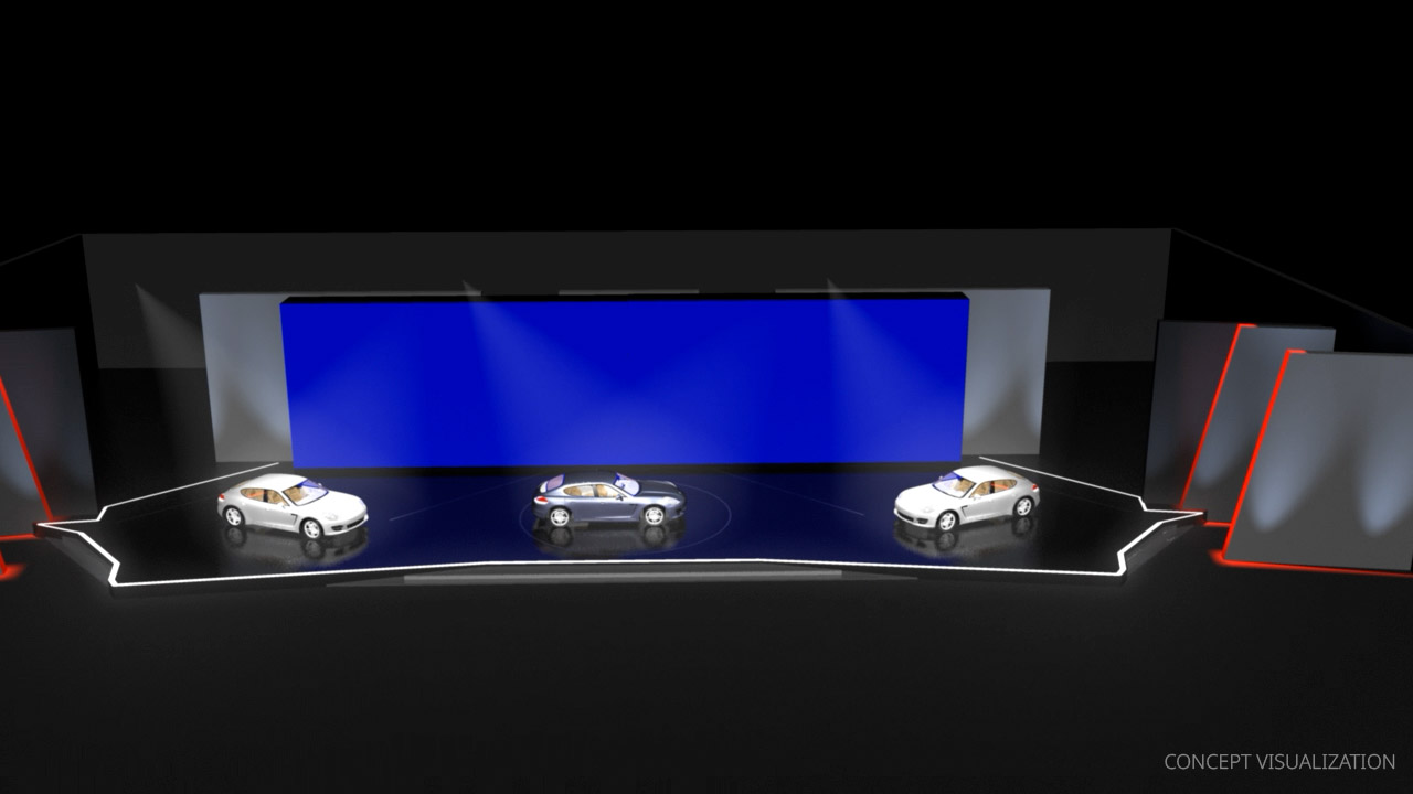 PORSCHE Panamera Launch 13 porsche panamera - creative design -