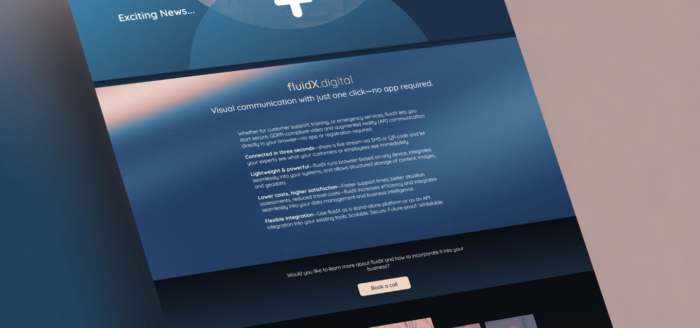 fluidX.digital – From Vision to Venture