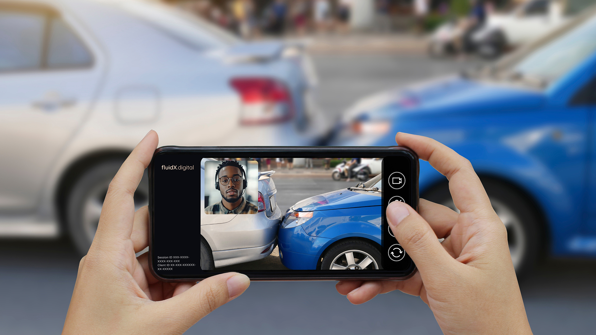 fluidX website design by Luxoom